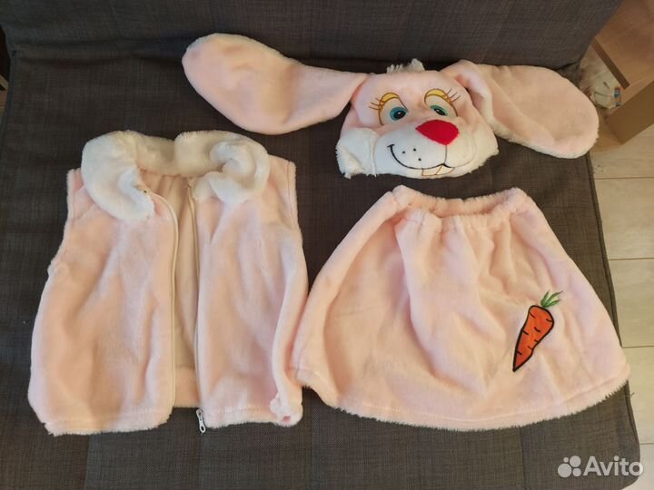 Костюм зайчика для девочки