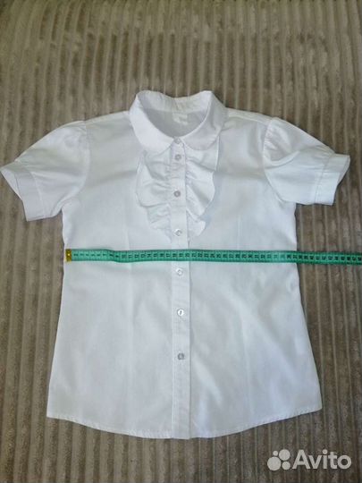 Блузка белая для девочек