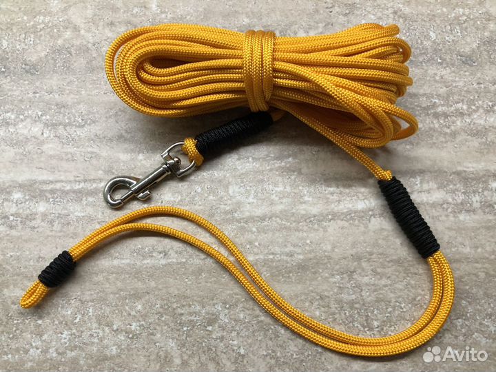 Прогулочный тренировочный следовой поводок 10-15м