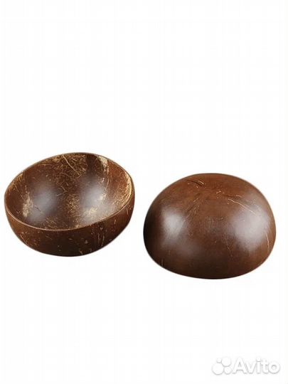 Пиалы из кокоса, кокосовые тарелки, цена за 2 шт