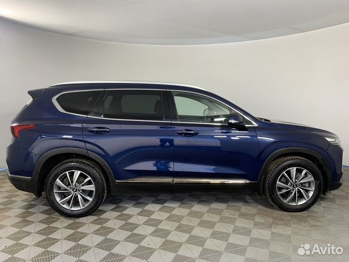 Hyundai Santa Fe 2.2 AT, 2019, 94 201 км
