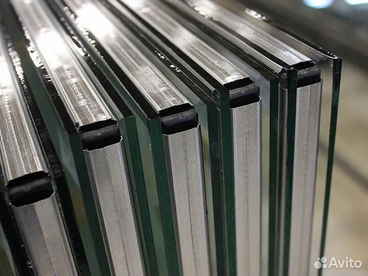 Ремонт окон, стеклопакет Эконом RAL7462