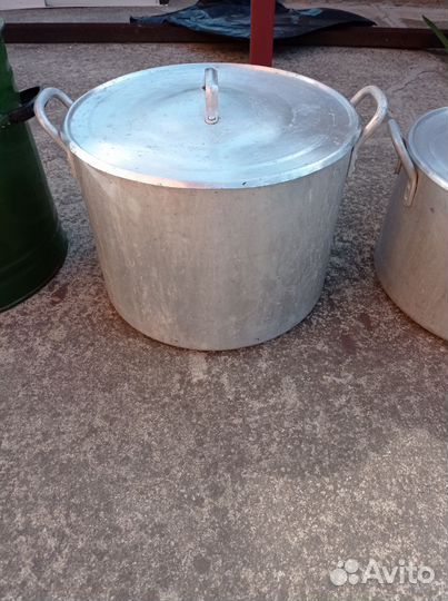 Кастрюли алюминиевые на 50 л