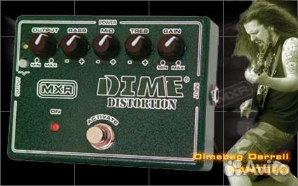Педаль MXR dime distortion DD11 (USA)