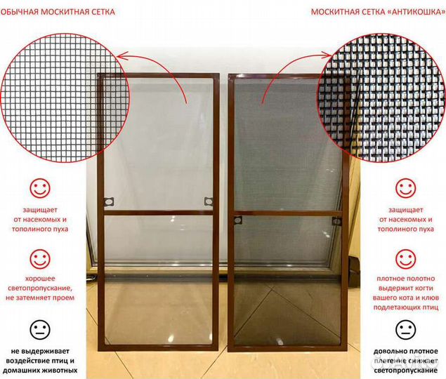 Москитные сетки на окна изготовление и установка