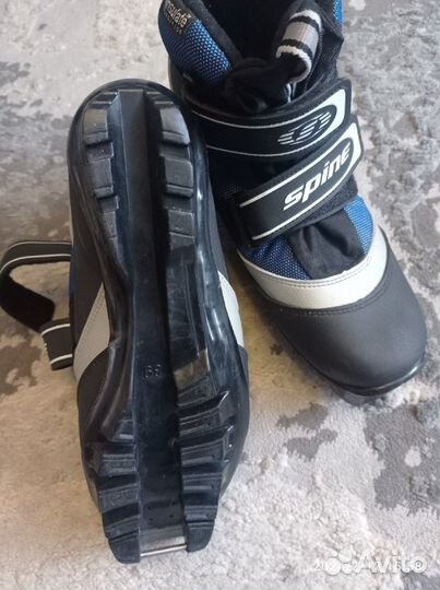 Лыжные ботинки Spine Relax. SNS. 39 Р (24,6). Б/У