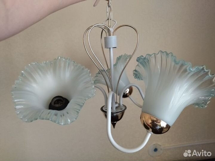 Люстра потолочная бу