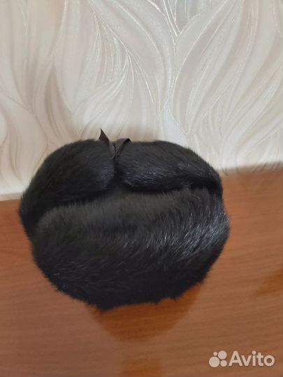 Шапка-ушанка меховая мужская, р.58