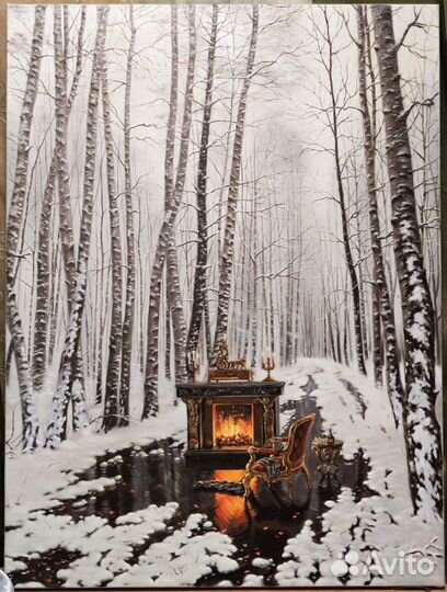 Картина маслом на холсте