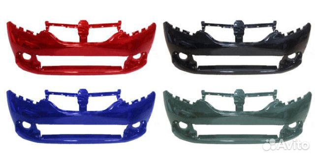 Бампер Лонаг с 2014- в цвет