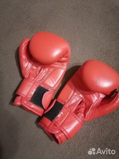Боксерские перчатки детские 4 oz