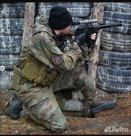 Ткань Осколок камуфляж ww2 двусторонняя