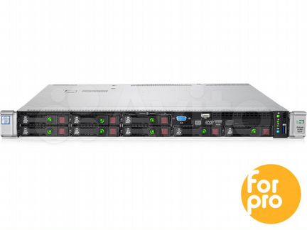 Сервер HP DL360 Gen9 8SFF P4 2xE5-2680v4 128GB
