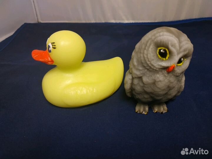 Мыло ручной работы сова и утёнок