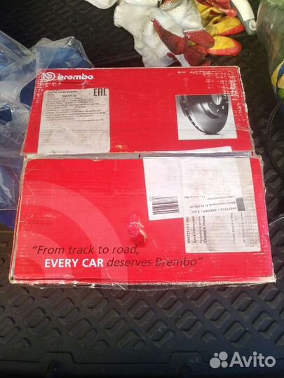 Новые тормозные диски Brembo