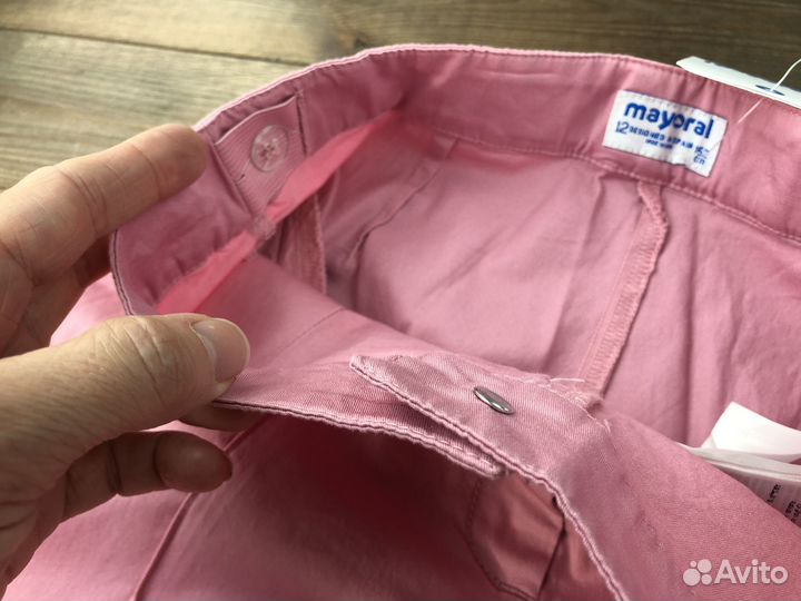 Брюки капри для девочки Mayoral