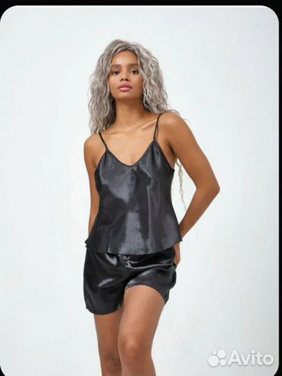 Пижама женская шелковая