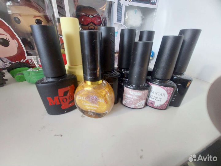 Гель лак для ногтей, маникюрный набор