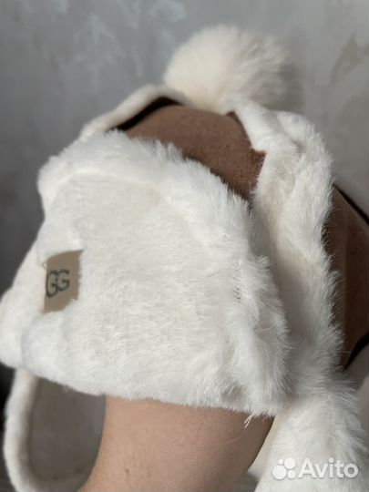 Шапка ушанка детская UGG
