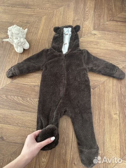 Комбинезон трикотажный мишка