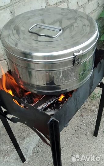 Коптильни из нержавейки биксы