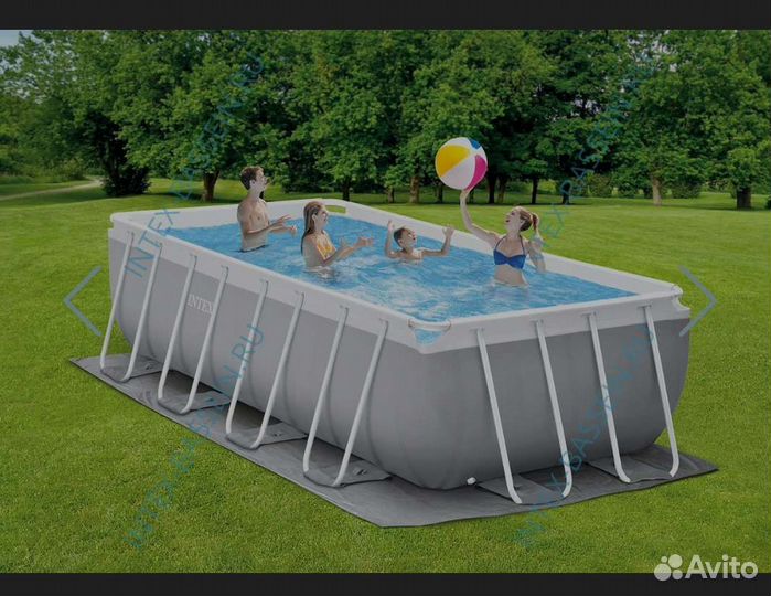 Каркасный бассейн 4х2х1