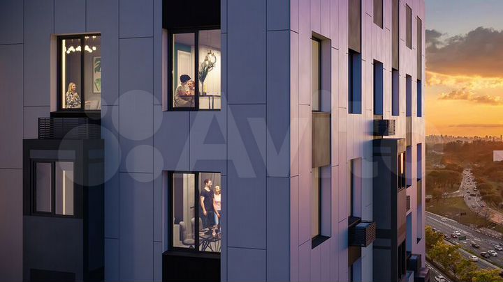 1-к. квартира, 39,1 м², 18/25 эт.