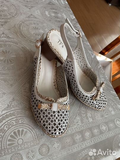 Балетки натуральная кожа 41р