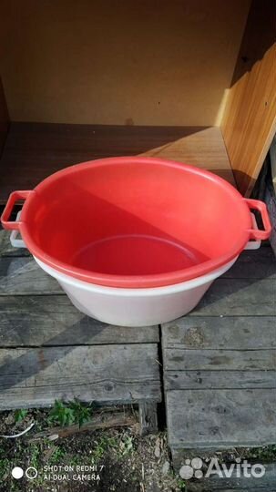 Таз пластик 30 л. СССР