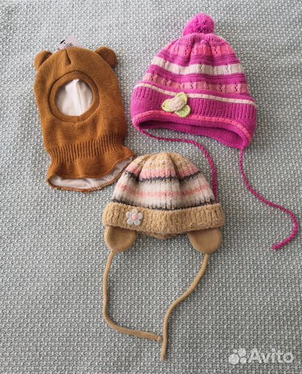 Детские шапки новые