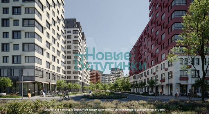 Квартира-студия, 21,8 м², 3/8 эт.