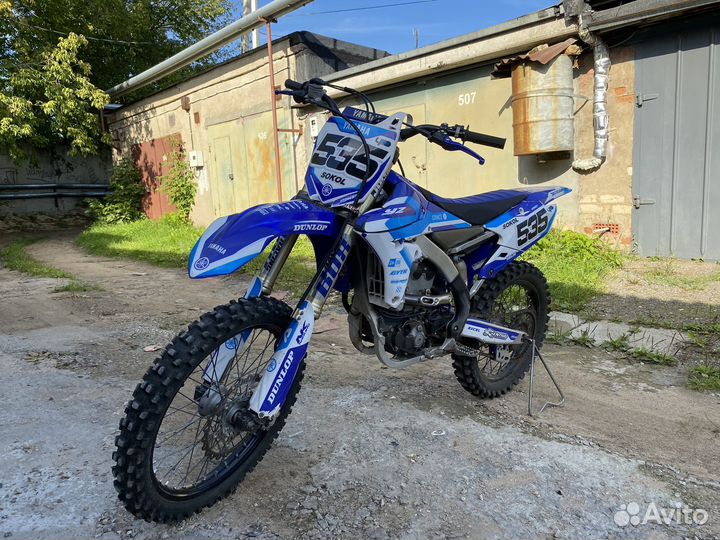 Yamaha yz250f 2017