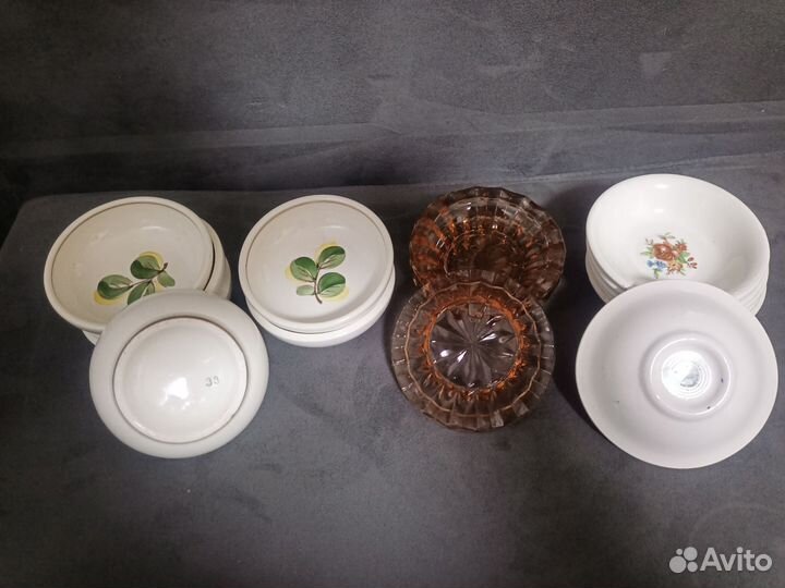 Менажницы, селедочницы , креманки