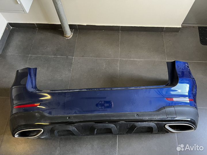 Задний бампер для Mercedes GLC X253 (Мерседес глц)