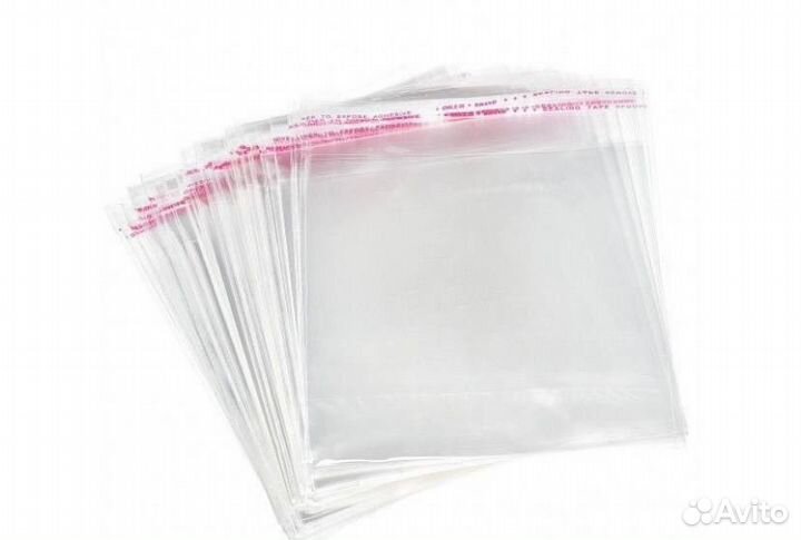 Бопп пакеты с клеевым клапаном
