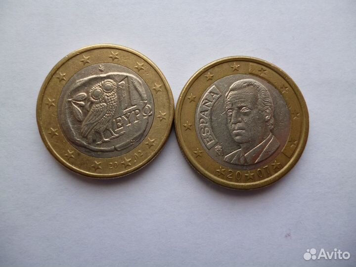 Коллекция юбилейных монет европы