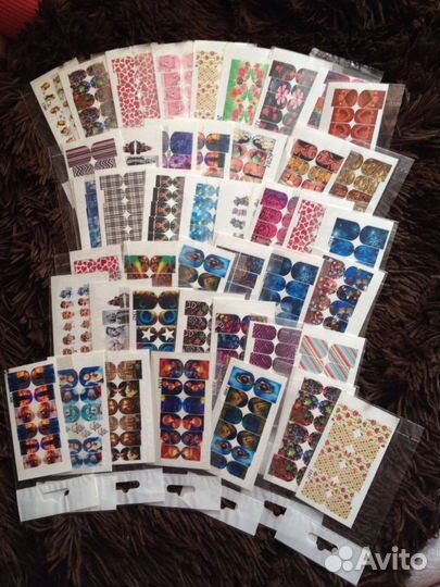 Гель лаки разных фирм и слайдеры