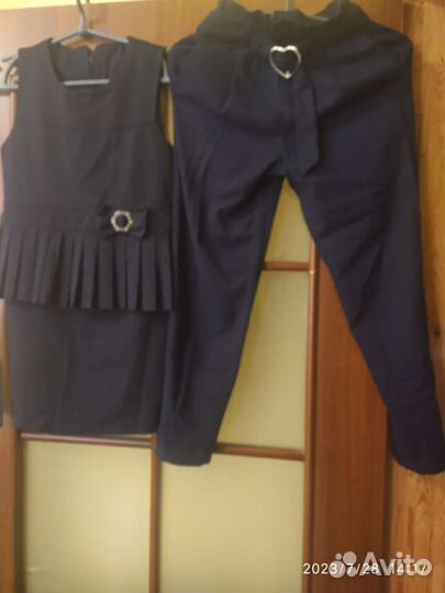 Школьные вещи пакетом 140 на девочку