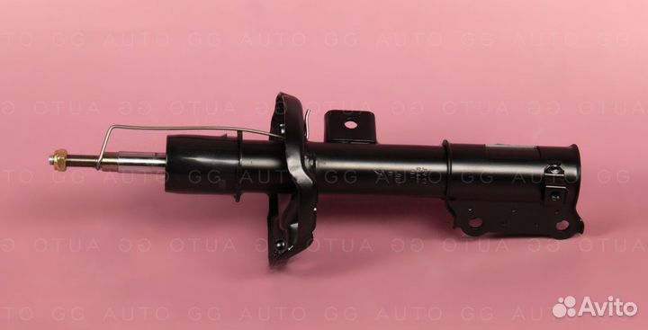 Стойка амортизатора передняя левая Рио 4 Солярис 2
