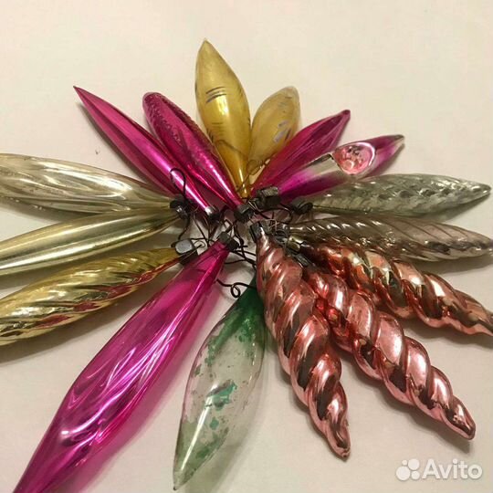Елочные игрушки СССР
