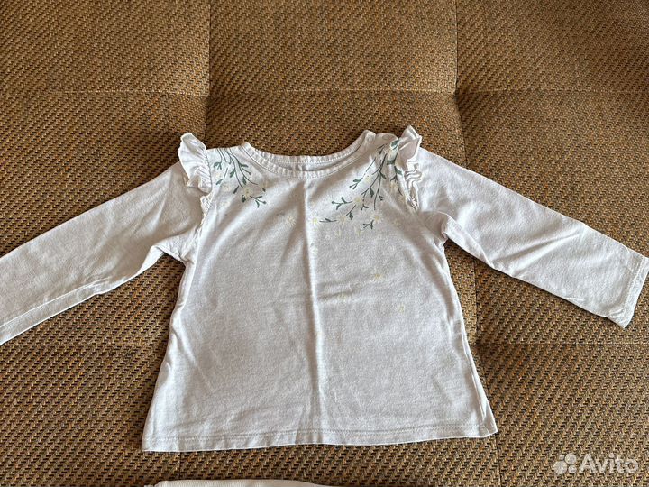 Лонгслив для девочки 86 92
