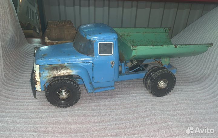 Большой грузовик ЗИЛ 130 игрушка СССР