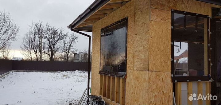 Мягкие окна для кафе летней веранды беседки