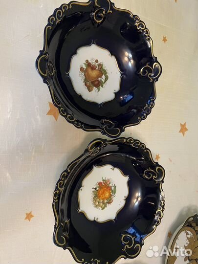 Салатник фарфор cobalt