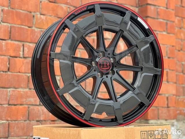 Кованые диски R22 на Mercedes-Benz GLE AMG Brabus