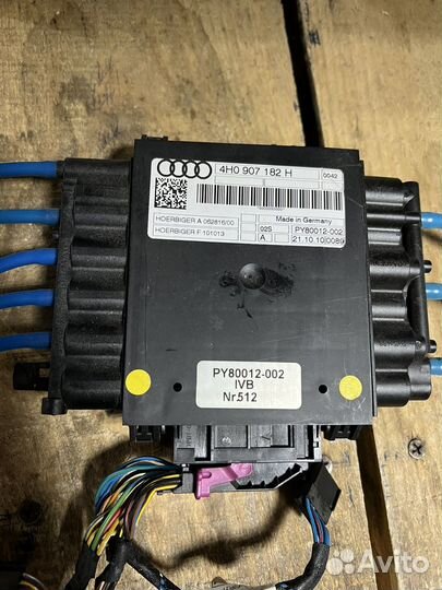 Блок сиденья audi a8 d4 4h0907182h