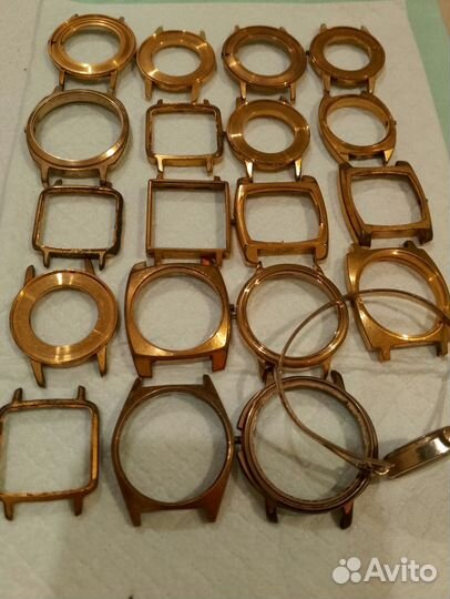 Позолоченные часы СССР