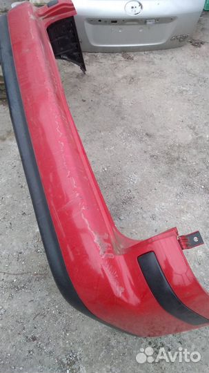 Бампер задний VW Sharan.Фольксваген Шаран