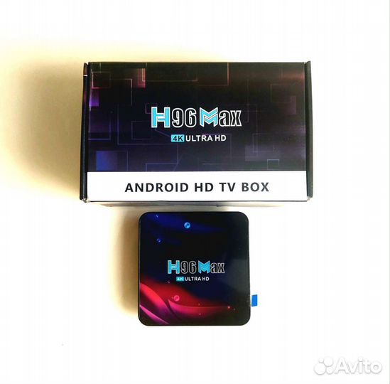 Tv Box H96 Max настроенный с ATV прошивкой
