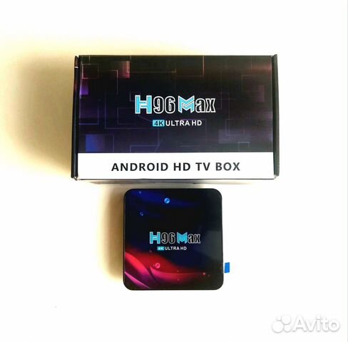 Tv Box H96 Max настроенный с ATV прошивкой